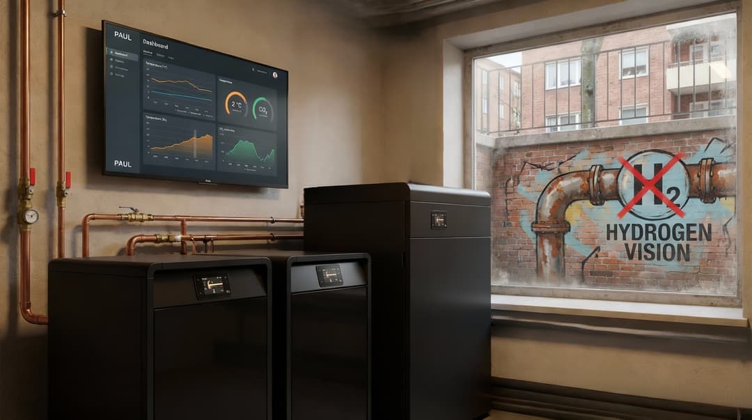 Why can't the heating transition in existing buildings wait for hydrogen?