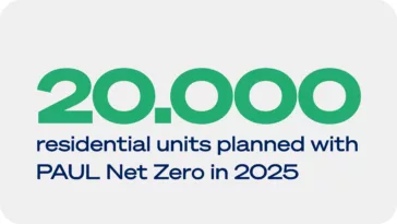 20.000 PAUL Net Zero heat pumps in 2025