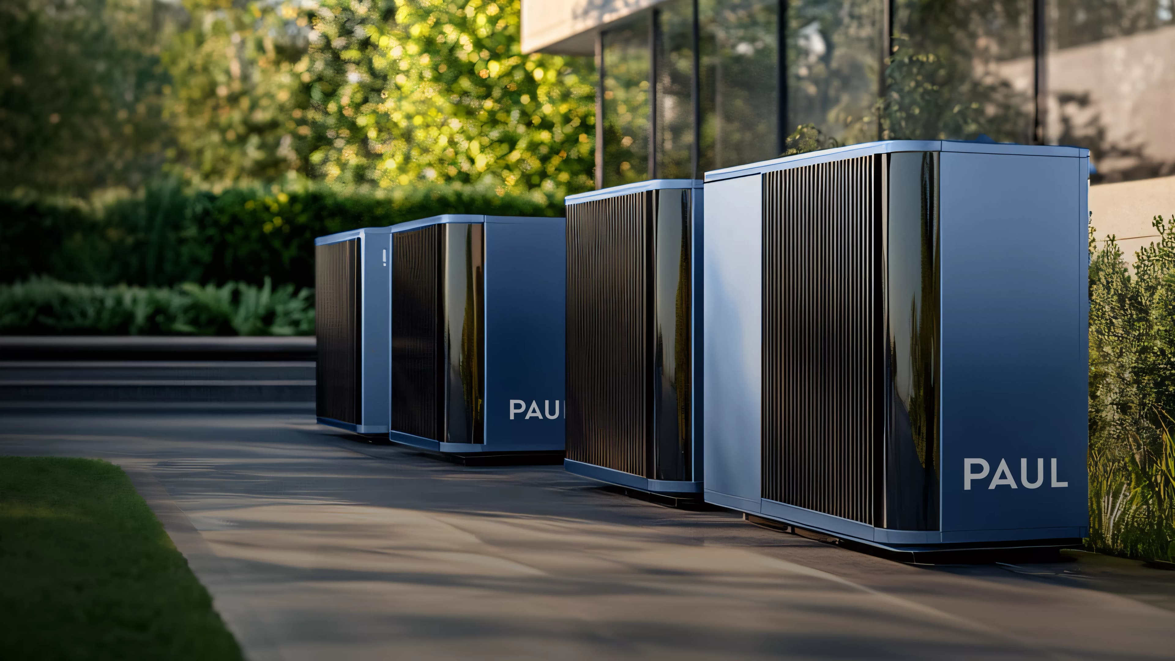 Reliable, highly efficient heat generation using high-performance heat pumps, specially designed for many residential units