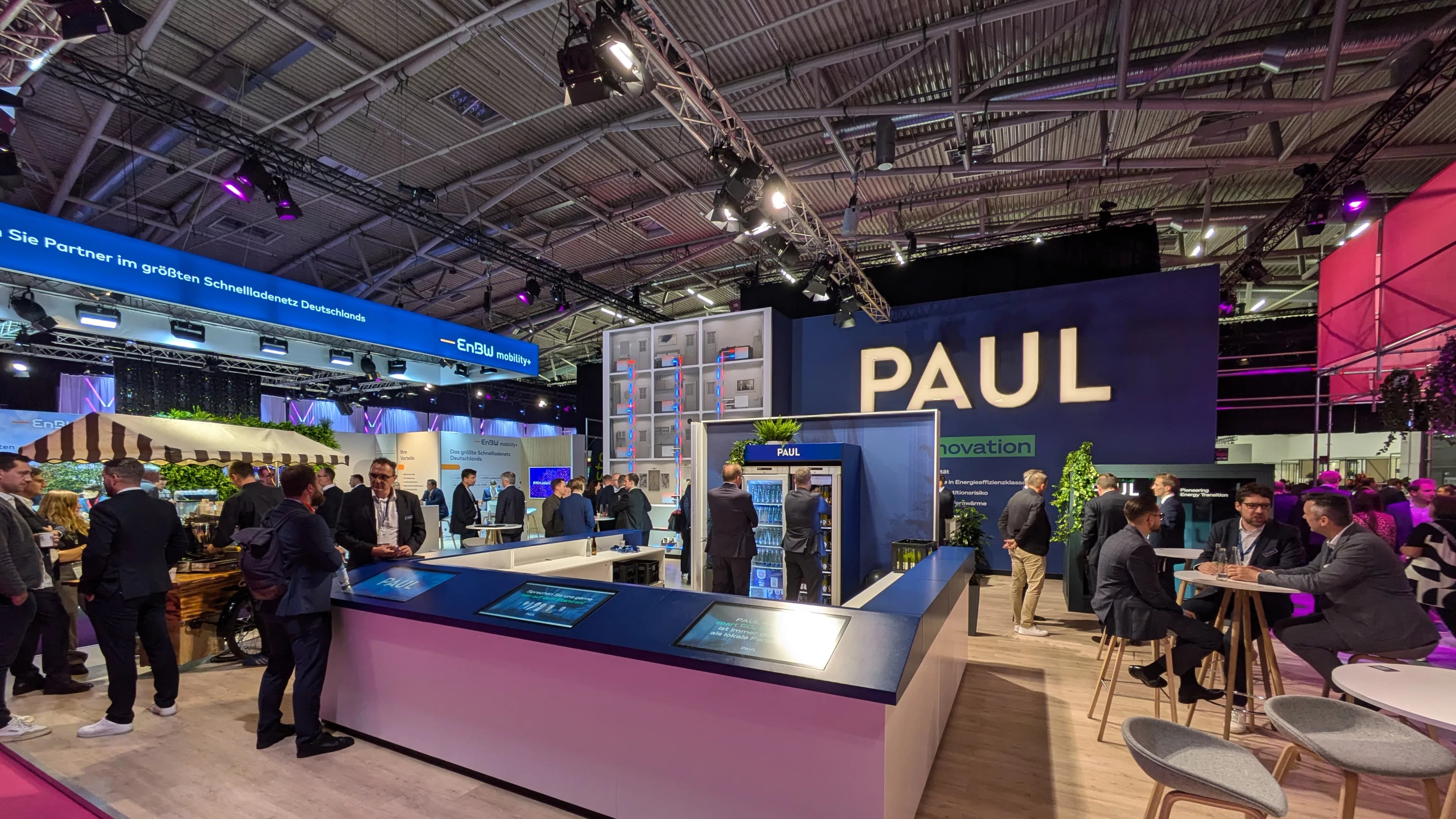 Eindruck vom PAUL Messestand auf der EXPO Real 2024